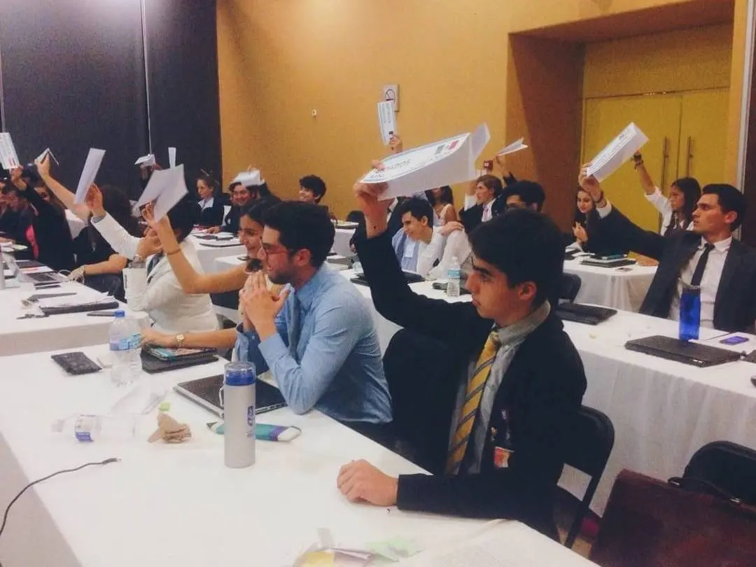 Foto de la edición 2016 del SMMUN.